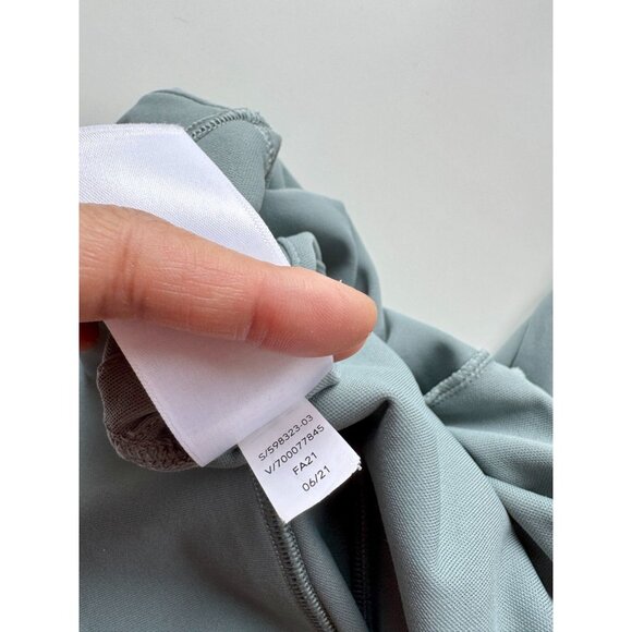 ATHLETA Delancey Moto Tight Bali Green High Rise Ankle Leggings, Size S - Picture 13 of 14